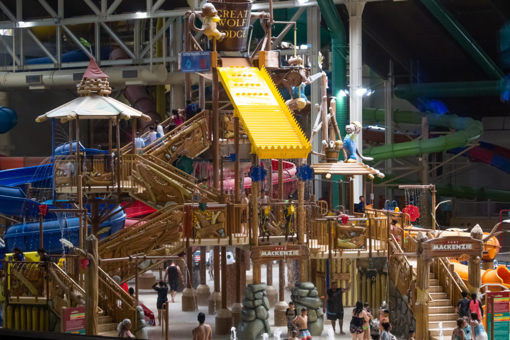 great wolf lodge indoors