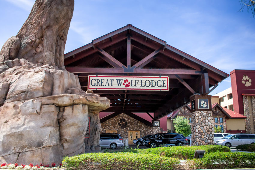 great wolf lodge entrance